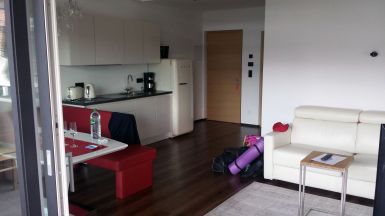 Ferienwohnungen, Apartmenthaus Tisense Südtirol - Wohnzimmer