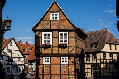 Fachwerkhaus in Quedlinburg im Harz