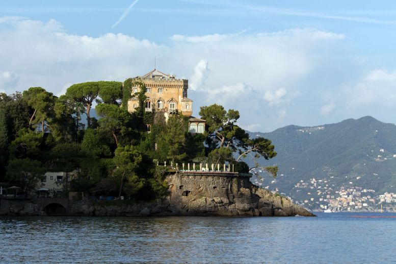 Kleines Schloss zwischen Santa Margherita und Portofino