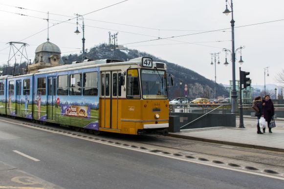 Straßenbahn in Budapest, Ungarn