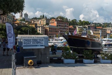 Schiff im Hafen von Santa Margherita Ligure