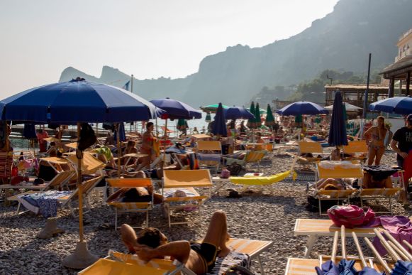 Strand von Marina del Cantone