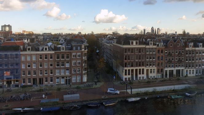 Ausblick auf De Pijp vom NH Hotel Museums Quarter aus