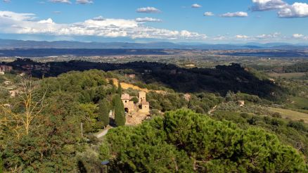 Blick Richtung Süden von Montepulciano aus
