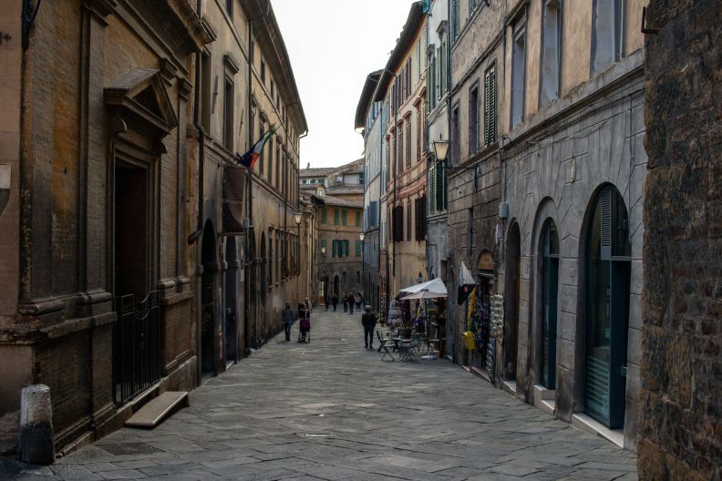 Gasse in Siena