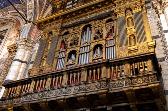 Orgel im Dom von Siena