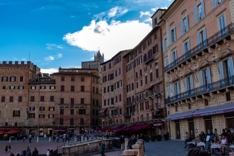 Palazzi am Piazzo del Campo, Siena