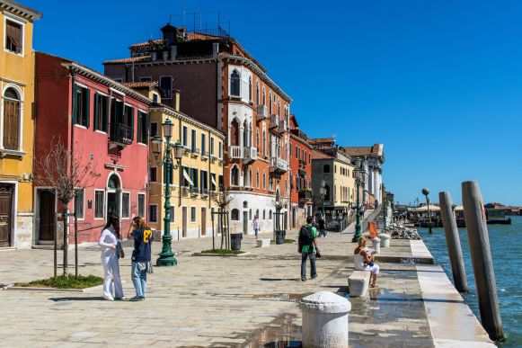 San Basilio Ufer in Venedig