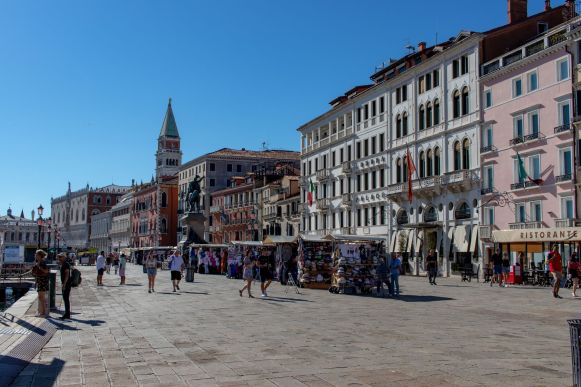 Wenige Touristen in Venedig