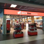 Duty Free Shop am Flughafen Dresden