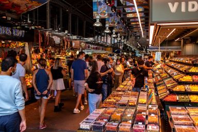 Alte Markthalle in Barcelona