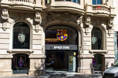 Barca Store an den Ramblas, Barcelona