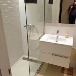 Badezimmer in AirBnB Apartment in Cala Millor