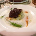 Ochsenbäckchen im Restaurant Florian, Portocolom