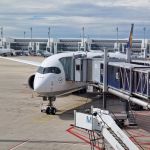 Lufthansa Airbus A350 900 am Terminal 2 am MUC LH466