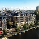 Dächer von De Pijp in Amsterdam